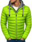 cheap Men&#039;s Downs &amp; Parkas-Men&#039;s Puffer Jacket Down Outdoor Casual Date Casual Daily Office &amp; Career Solid / Plain Color Outerwear Clothing Apparel Green Blue Royal Blue / Winter