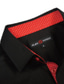 billiga Businessskjortor för män-Herr Skjorta Solid färg Nedvikt Blågrön Havsblått Purpur Rubinrött Grå Gata Ledigt Långärmad Button-Down Kläder Bomull Mode Streetwear Affär Formell