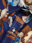 levne Pánské košile s potiskem-Pánské Košile Grafika Klasický límeček Armádní zelená Námořnická modř Fialová Ležérní Denní Dlouhý rukáv Oblečení Jednoduchý