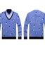 baratos suéter pulôver masculino-Homens Pulôver suéter Suéter de lã Estriado Tricotar Tricotado Listras e xadrez Aberto para a Lateral Contemporâneo Moderno Roupa Diária Para Noite Roupa Inverno Outono Azul Vermelho L XL XXL