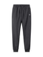 cheap Sweatpants-Men&#039;s Sherpa Sweatpants Winter Pants Trousers Drawstring Elastic Waist Solid Color Warm Casual Daily Basic Sports Gray Black Micro-elastic / Elasticity