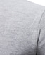 baratos suéter pulôver masculino-Homens Suéter de lã Pulôver Estriado Tricotar Cropped Tricotado Côr Sólida Gola Alta Mantenha Quente Contemporâneo Moderno Trabalho Roupa Diária Roupa Primavera &amp; Outono Preto Vinho M L XL / Tosão