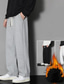 Χαμηλού Κόστους casual παντελόνι-Ανδρικά Παντελόνι Fleece Χειμωνιάτικο παντελόνι Παντελόνια Casual παντελόνι Κορδόνι Ελαστική μέση Ισιο πόδι Συμπαγές Χρώμα Άνεση Ζεστό Causal Καθημερινά Streetwear Μείγμα Βαμβακιού Στυλάτο Συν βελούδο