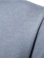 abordables Modèles à Lacets Sweat-Shirts à Capuche-Homme Sweat shirt Vert Noir Bleu Gris foncé Rouge Col Ras du Cou Lettre Broderie Sport &amp; Loisir du quotidien Sortie Coton Actif basique Vêtement de rue Automne hiver Vêtement Tenue Pulls Capuche