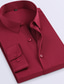 voordelige Nette overhemden-Voor heren Overhemd Grafische prints Kraag Licht Roze Zwart Wit Geel Blozend Roze Grote maten Feest Werk Lange mouw Kleding Basic Zakelijk Eenvoudig Formeel