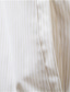 preiswerte Herrenjacken &amp; Herrenmäntel-Herren Freizeitjacke Draussen Lässig / Alltäglich Sport Freizeitskleidung Urlaub Reisverschluss Stehkragen Komfort Reißverschluss vorne Freizeit Jacke Oberbekleidung Streifen Zip Tasche Beige