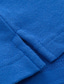 voordelige klassieke polo-Voor heren POLO Shirt Golfshirt Effen Strijkijzer Groen Zwart blauw Geel Lichtgroen Casual Dagelijks Lange mouw Button-omlaag Kleding Katoen Modieus Streetwear Eenvoudig