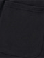 billiga Joggingbyxor-träningsbyxor för män 100 % bomull vinterbyxor frottébyxor dragsko elastisk midja raka ben enfärgad komfort varm vardaglig daglig streetwear sportmode grå grön svart mikroelastisk