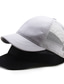 levne Pánské klobouky-Pánské Čepice Trucker Hat Denní nošení Dovolená Síťka Čistá barva Černá