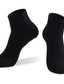 cheap Men&#039;s Socks-Men&#039;s 1 Pair Socks Sport Socks / Athletic Socks Casual Socks Black Color Cotton Letter Casual Daily Sports Medium Spring, Fall, Winter, Summer Fashion Comfort
