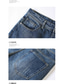 voordelige casual broek-Voor heren Broeken Jeans Jeans met donkere wassing Zak Streetwear Ontwerper Klassieke Stijl Casual Dagelijks Feestdagen Comfort Ademend Zacht Grafische prints Zwart Blauw 28 30 32
