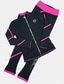 cheap Figure Skating Training Outfit-Figure Skating Jacket with Pants Women&#039;s Girls&#039; Ice Skating Pants / Trousers Top White Pink Blue Glitter Fleece Spandex High Elasticity Training Competition Skating Wear Thermal Warm Crystal