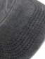 Недорогие Мужские головные уборы-Муж. Шляпа Шляпа с козырьком На каждый день Отпуск Классический Сплошной/однотонный цвет Загар и защита от солнца Легкие материалы Удобный Черный