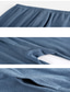 billige Pyjamas-Herre Superundertøy Nattøy Termisk sett Ren farge Grunnleggende Mote Komfort Hjem Spandex Varm Crew-hals Langermet Bukse Elastisk midje Vinter Høst Svart Blå