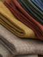 tanie skarpetki męskie-Męskie 5 par Skarpety Skarpety do adidaów (Crew socks) Skarpety na co dzień Moda Wygoda Bawełna Solidne kolory Codzienny Ciepłe Jesień i zima Zielony Czarny
