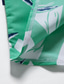 Χαμηλού Κόστους Χαβανέζικα Πουκάμισα-Ανδρικά Χαβανέζικο πουκάμισο Γραφική Απορρίπτω Πράσινο του τριφυλλιού ΕΞΩΤΕΡΙΚΟΥ ΧΩΡΟΥ Causal Κοντομάνικο Στάμπα Ρούχα Χαβανέζα Στυλ Παραλίας