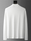 ieftine Tricouri casual pentru bărbați-Bărbați Cămașă cu gât Simplu Stil Nautic Stradă Concediu Manșon Lung Îmbrăcăminte Modă Casual Comfortabil