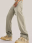זול מכנסיים רגילים-בגדי ריקוד גברים מכנסיים מכנסיים רגילים כיס שרוך צבע אחיד קומפורט רך קזו&#039;אל יומי ליציאה ספורט משוחרר שחור תלתן סטרצ&#039;י (נמתח)