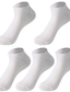 Χαμηλού Κόστους ανδρικές κάλτσες-Ανδρικά 5 Ζεύγη Κάλτσες Καλτσάκια Χαμηλές Κάλτσες Καθημερινές Κάλτσες Μοντέρνα Ανατομικό Βαμβάκι Μονόχρωμο Causal Καθημερινά Αθλητικά Μεσαίο Άνοιξη, Φθινόπωρο, Χειμώνας, Καλοκαίρι Μαύρο Πολύχρωμα