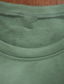 billige Casual T-shirts til mænd-Herre T-Shirt Jakkesæt Træningsdragt Tennistrøje Shorts og T-shirt sæt Ensfarvet Rund hals udendørs Gade Kortærmet Snørelukning 2 stk Tøj Sport Designer Sportstøj Afslappet