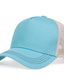 billige Hatte til mænd-Herre Hat Baseball kasket Trucker Hat Mesh hætte Netback Cap Helfarve Camouflage Åndbart Sø blå