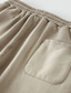 Χαμηλού Κόστους Joggers-Ανδρικά Τζόγκκερ Παντελόνια Casual παντελόνι Τσέπη Κορδόνι Βαθμίδα Άνεση Moale Causal Καθημερινά Εξόδου 100% Βαμβάκι Κομψό στυλ street Στυλάτο Μαύρο Βαθυγάλαζο Ελαστικό