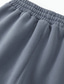 Χαμηλού Κόστους Joggers-Ανδρικά Παντελόνι Fleece Τζόγκκερ Χειμωνιάτικο παντελόνι Παντελόνια Casual παντελόνι Τσέπη Κορδόνι Βαθμίδα Άνεση Ζεστό Causal Καθημερινά Εξόδου 100% Βαμβάκι Κομψό στυλ street Πυκνώνω Μαύρο Θαλασσί