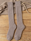 baratos meias masculinas-Homens 5 pares Meias Meias de lã Meião Meias casuais meias de inverno Moda Conforto Cor Sólida Casual Diário Quente Inverno Preto Cáqui