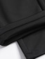 tanie Chinosy-Męskie Garnitury Spodnie polarowe Spodnie zimowe Spodnie Kieszeń Ściągana na sznurek Elastyczny pas Równina Komfort Ciepłe Biuro Biznes Moda Moda miejska Czarny Granatowy Średnio elastyczny