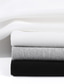 preiswerte Lässige T-Shirts für Herren-Herren T-Shirt Klassisch &amp; Zeitlos Schwarz Grün Weiß Gelb Blau Print Rundhalsausschnitt Normal Täglich Langarm Kleidung Baumwolle