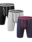 cheap Men&#039;s Underwear-Men&#039;s 3 Pack Boxer Briefs Basic Panties Boxers Underwear Breathable Soft Pure Color Mid Waist 3 Pack-A 3 Pack-B