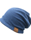 billige Hatte til mænd-Herre Hat Beanie hat Dagligdagstøj Ferierejse Basale Varm Ensfarvet / almindelig farve letvægtsmateriale Praktisk Gul