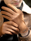 billige Halstørklæder og handsker til mænd-Herre 1 Par Vinterhandsker Handsker Touchscreen handsker Kontor Udendørs Handsker Stilfuldt Anti-skrid Påførelig Ensfarvet Sort Kamel Mørkegrå