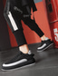 זול נעלי בד ומוקסינים לגברים-בגדי ריקוד גברים נעלי ספורט מראה ספורטיבי נעלי נוחות יום יומי אתלטי הליכה PU נושם כתום ושחור שחור בז&#039; סתיו