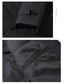 cheap Men&#039;s Downs &amp; Parkas-Men&#039;s Down Jacket Puffer Jacket Winter Jacket Winter Long Pure Color Print Casual Casual Daily Work Daily Wear Warm Black Dark Navy
