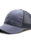 billige Hatte til mænd-Herre Hat Trucker Hat Dagligdagstøj Ferierejse Net Ren farve Sort