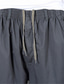 Χαμηλού Κόστους Στρατιωτικά παντελόνια-Ανδρικά Παντελόνια με τσέπες Παντελόνια Παντελόνι εργασίας Κορδόνι Ελαστική μέση Πολλαπλή τσέπη Σκέτο Άνεση Αναπνέει Causal Καθημερινά Streetwear Μείγμα Βαμβακιού Αθλήματα Μοντέρνα κουρκούμη Μαύρο