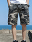 זול מכנסיים קצרים-בגדי ריקוד גברים מכנסיים קצרים שורטים כיס צבע הסוואה קומפורט לביש באורך הברך קזו&#039;אל יומי ליציאה תערובת כותנה מסוגנן פשוט שחור ירוק צבא
