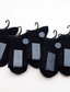 abordables chaussettes pour hommes-Homme 5 paires Chaussettes Chaussettes décontractées Noir Blanche Couleur Coton Couleur Pleine Casual du quotidien Chaud Automne hiver Mode Confort