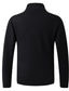 billige cardigan sweater til mænd-Herre Cardigan Sweater Sweater med lynlås Sweater jakke Fleece sweater Rillet Strikke Høj krave Tøj Vinter Mørkegrå Sort S M L