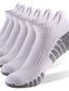 cheap Men&#039;s Socks-Men&#039;s 6 Pairs Socks Ankle Socks Sport Socks / Athletic Socks Low Cut Socks Dark Gray+Black Light Grey &amp; White Color Color Block Outdoor Daily Wear Vacation Thin Spring &amp; Summer Fashion Sport