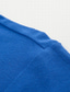 abordables polo clásico-Hombre POLO Camiseta de golf Color sólido Cuello Vuelto Verde Trébol Negro Azul Piscina Amarillo Verde Claro Casual Diario Manga Larga Abotonar Ropa Algodón Moda Ropa de calle Sencillo