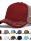 levne Pánské klobouky-Pánské Čepice Kšiltovka Trucker Hat Síťovaná čepice Netback Cap Pevná barva Kamuflážní barva Prodyšné Jezerní modrá