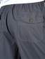 Χαμηλού Κόστους Στρατιωτικά παντελόνια-Ανδρικά Παντελόνια με τσέπες Παντελόνια Παντελόνι εργασίας Κορδόνι Ελαστική μέση Πολλαπλή τσέπη Σκέτο Άνεση Αναπνέει Causal Καθημερινά Streetwear Μείγμα Βαμβακιού Αθλήματα Μοντέρνα κουρκούμη Μαύρο