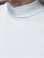 Недорогие Мужские повседневные футболки-Муж. Футболка Рубашка с длинным рукавом Полотняное плетение Хомут на открытом воздухе Повседневные Одежда Мода Уличный стиль Классика