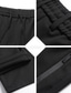 voordelige Chinos (zwaar katoen)-Voor heren Pakken Fleece broek Winter broek Broek Zak Trekkoord Elastische taille Effen Comfort Warm Kantoor liiketoiminta Modieus Streetwear Zwart Marineblauw Micro-elastisch