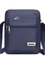 رخيصةأون حقائب رجالية-رجالي حقيبة كروس قماش اكسفورد مناسب للبس اليومي سحاب لون الصلبة أسود أزرق بني