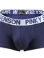 cheap Men&#039;s Underwear-Men&#039;s 3 Pack Boxers Underwear Briefs Washable Comfortable Underwear Letter Low Rise Black Blue