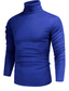 ieftine pulover pentru bărbați-Bărbați Pulover Plover Striat Tricotat Decupată Tricotat Culoare solidă Guler Pe Gât Păstrați-vă cald Contemporan modern Muncă Purtare Zilnică Îmbrăcăminte Toamna iarna Negru Albastru Închis M L XL