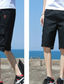 billiga Cargo-shorts-Herr Cargo-shorts Shorts Ficka Kamuflasje Komfort Bärbar Knelängd Ledigt Dagligen Utekväll Bomullsblandning Stylish Enkel Svart Armégrön